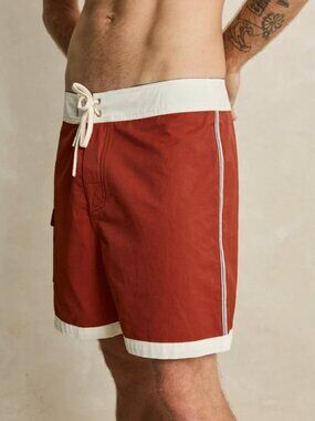 Rhythm Heritage Hem Trunk 32 Vintage Red